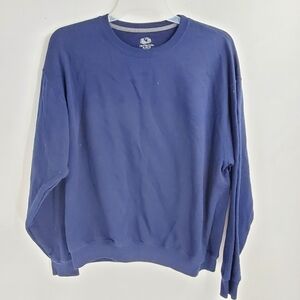 FRUIT OF THE LOOM mens XL pull over Sweatshirt